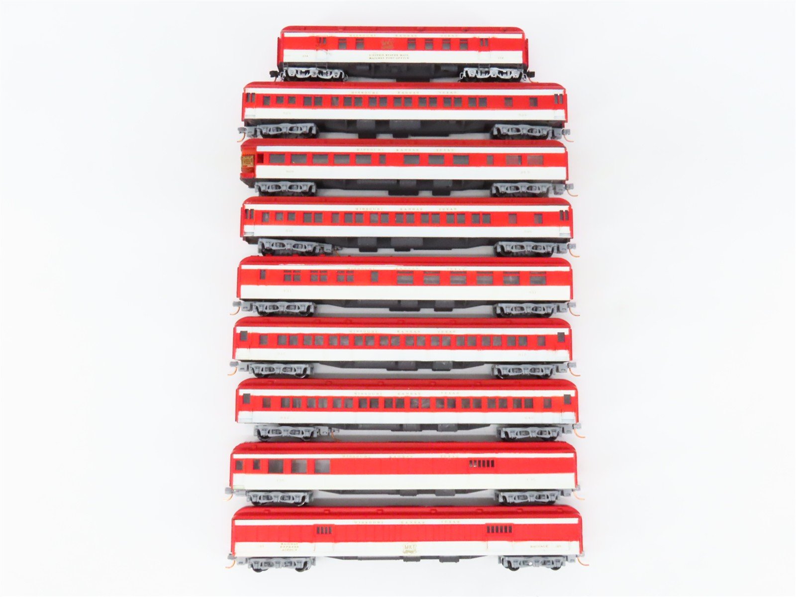 N Scale Micro-Trains MTL MKT "Katy Flyer" 9-Car Passenger Set