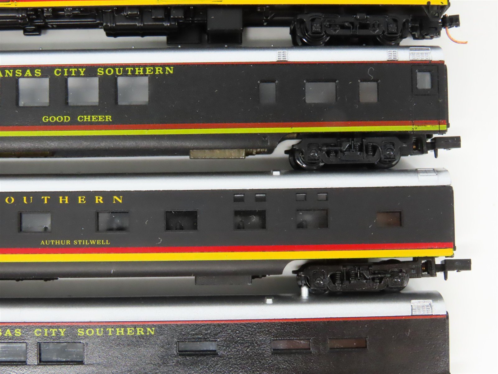 N Scale Con-Cor KCS Kansas City Southern 