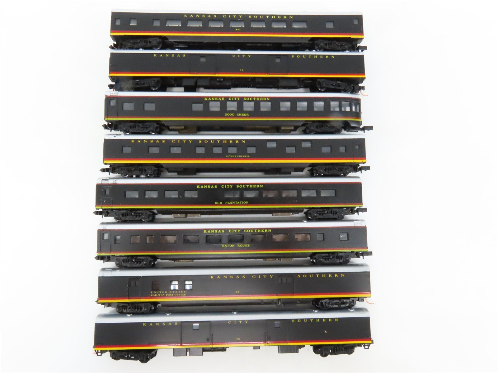 N Scale Con-Cor KCS Kansas City Southern 