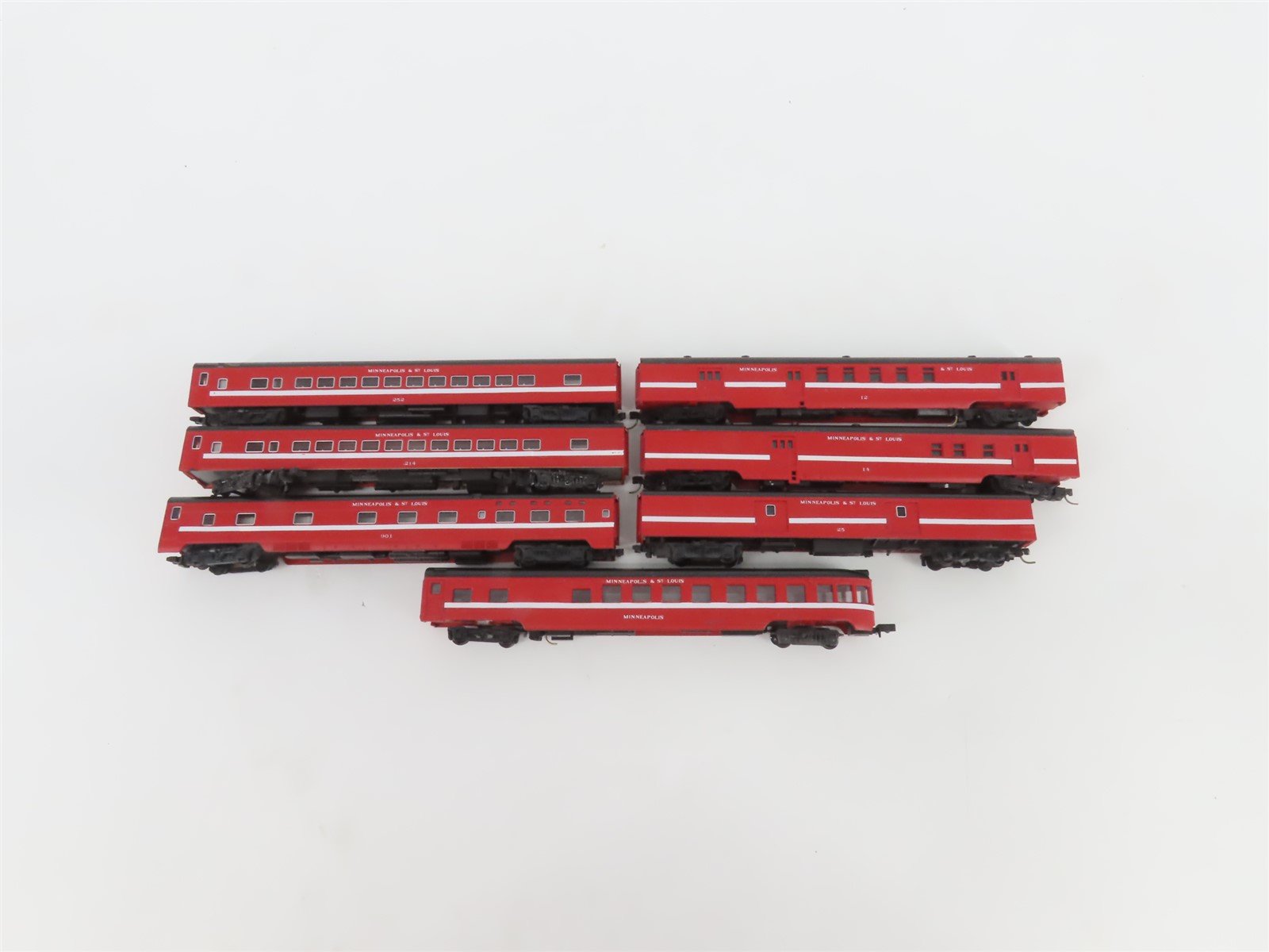 N Scale KATO, Con-Cor M&StL "The North Star Limited" 8-Car Passenger Set