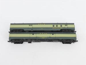 N Scale Con-Cor Roundhouse ERIE Railroad 10-Car Passenger Set