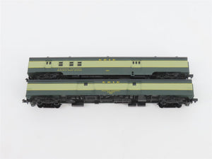 N Scale Con-Cor Roundhouse ERIE Railroad 10-Car Passenger Set