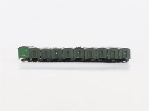 N Scale Con-Cor Roundhouse ERIE Railroad 10-Car Passenger Set
