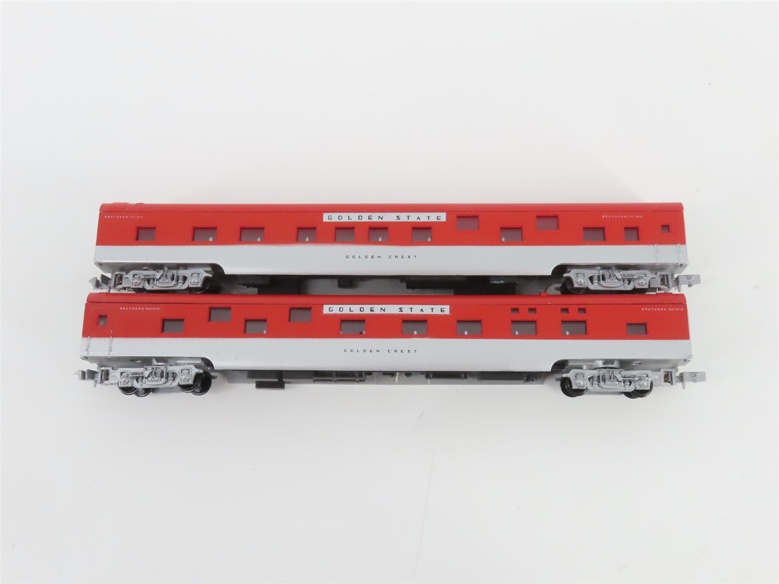 N Scale Con-Cor Golden State 6-Car Passenger Set