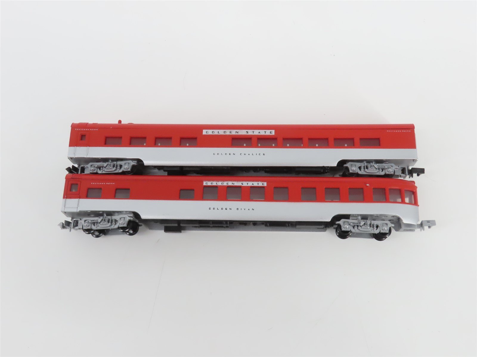 N Scale Con-Cor Golden State 6-Car Passenger Set