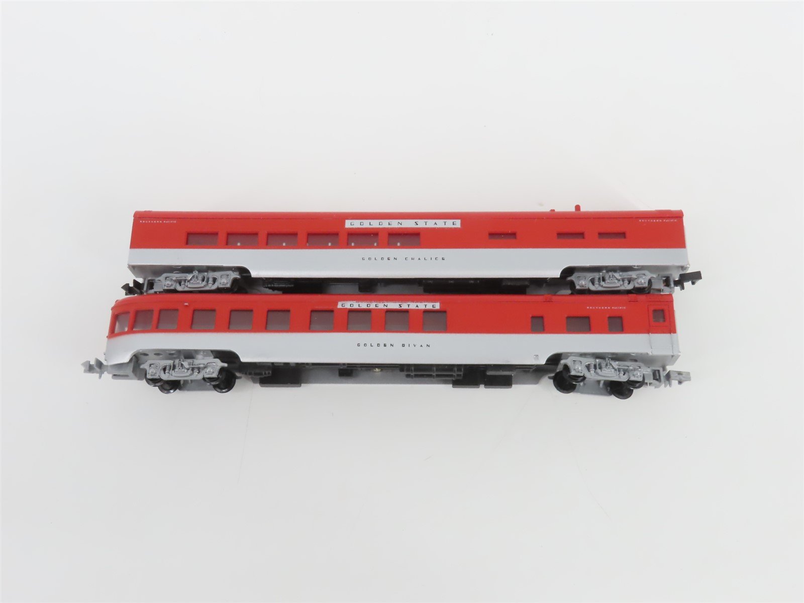 N Scale Con-Cor Golden State 6-Car Passenger Set