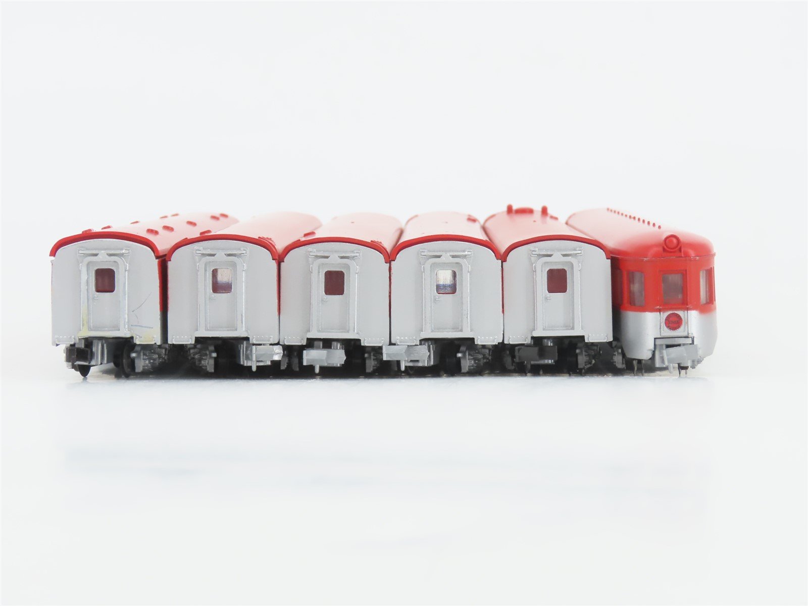 N Scale Con-Cor Golden State 6-Car Passenger Set