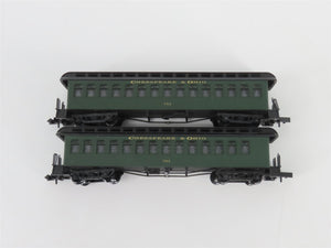 N Scale Roundhouse C&O Chesapeake & Ohio Overland 5-Car Passenger Set