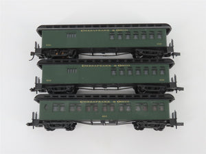 N Scale Roundhouse C&O Chesapeake & Ohio Overland 5-Car Passenger Set