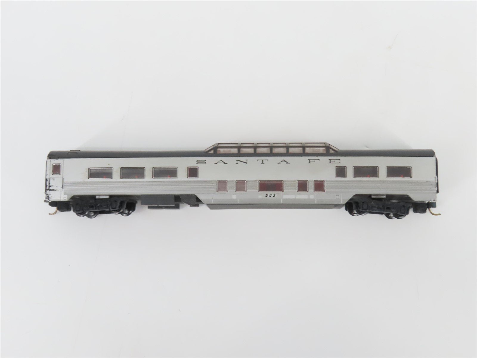 LOT of 3 N Scale Micro-Trains MTL, Con-Cor + ATSF Santa Fe Passenger Cars