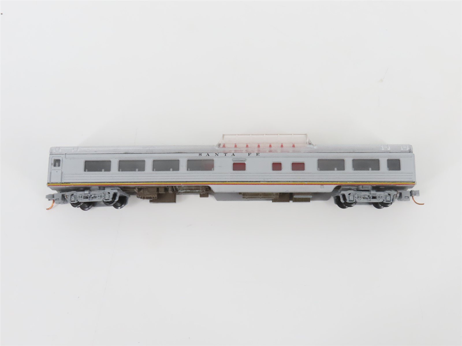 LOT of 3 N Scale Micro-Trains MTL, Con-Cor + ATSF Santa Fe Passenger Cars