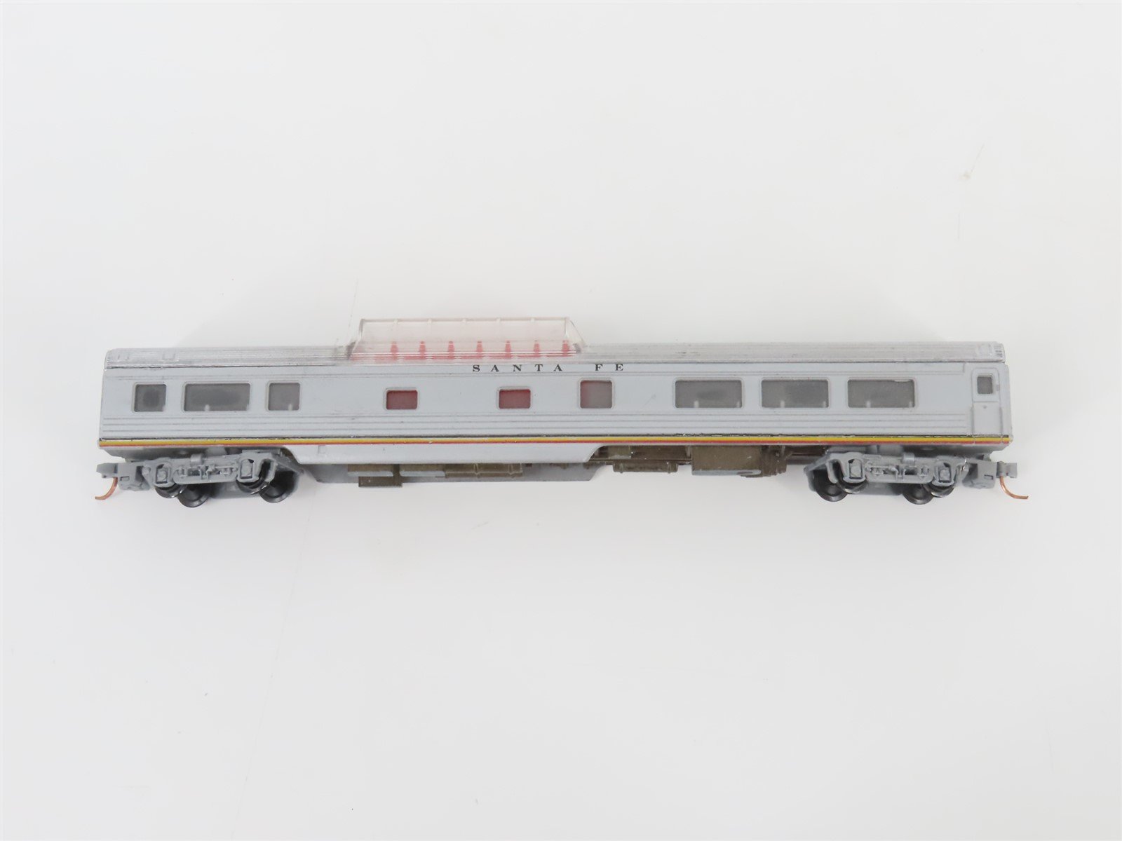 LOT of 3 N Scale Micro-Trains MTL, Con-Cor + ATSF Santa Fe Passenger Cars