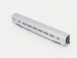 LOT of 2 N Scale Con-Cor Silver Painted, Unlettered Passenger Cars