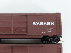 LOT of 3 N Scale Micro-Trains MTL WAB Wabash 40' Boxcars