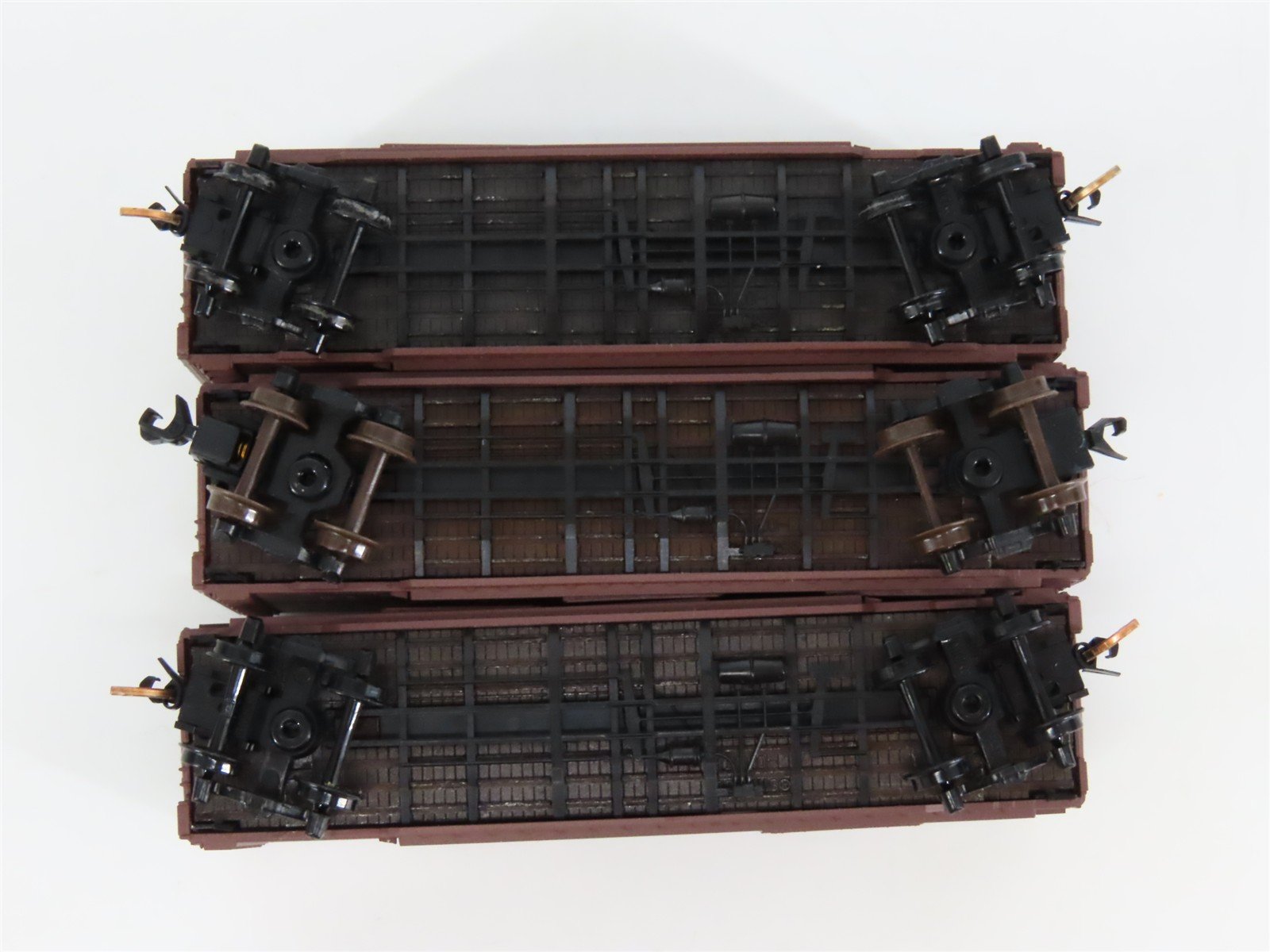 LOT of 3 N Scale Micro-Trains MTL WAB Wabash 40' Boxcars