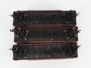 LOT of 3 N Scale Micro-Trains MTL WAB Wabash 40' Boxcars