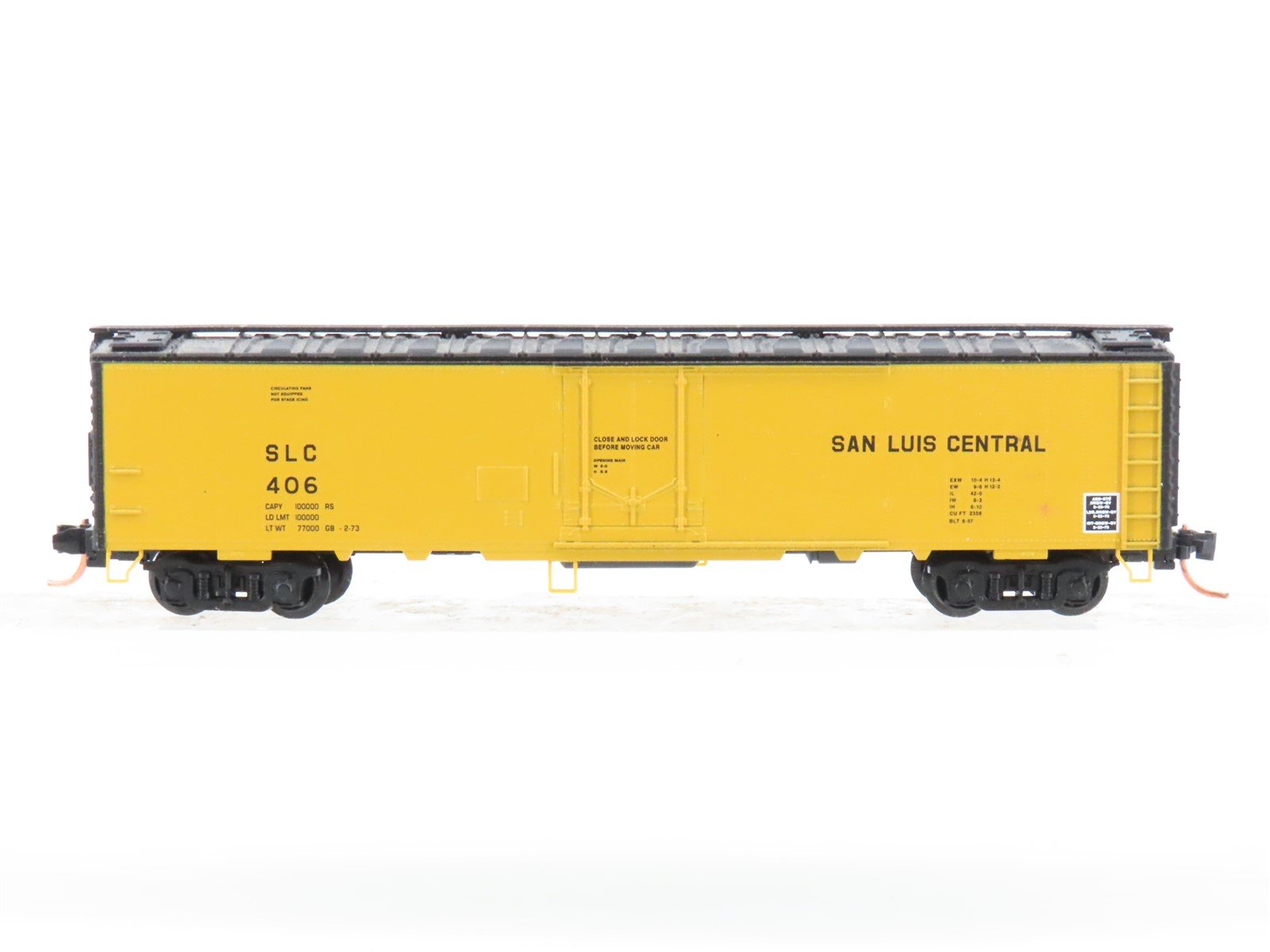 N Scale Micro-Trains MTL SLC San Luis Central 51' Reefer Car #406