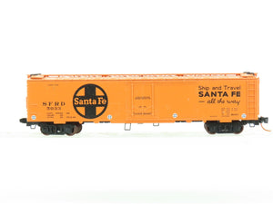 N Scale Micro-Trains MTL SFRD Santa Fe 51' Reefer Car #5033