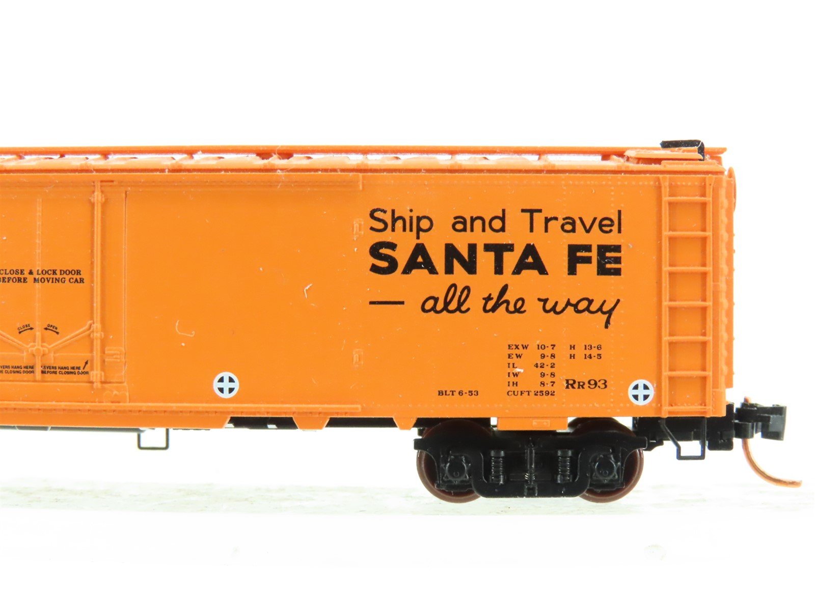 N Scale Micro-Trains MTL SFRD Santa Fe 51' Reefer Car #5033