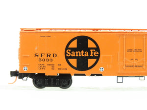 N Scale Micro-Trains MTL SFRD Santa Fe 51' Reefer Car #5033