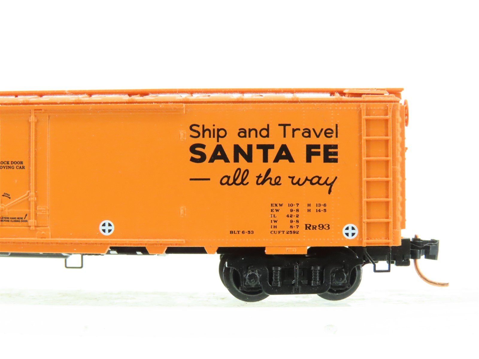 N Scale Micro-Trains MTL SFRD Santa Fe 51' Reefer Car #5033