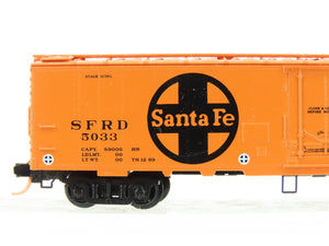 N Scale Micro-Trains MTL SFRD Santa Fe 51' Reefer Car #5033