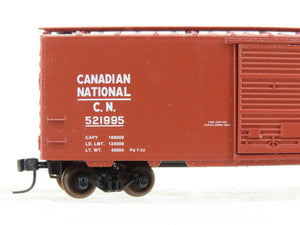N Scale Micro-Trains CN Canadian National 40' Boxcar #521995