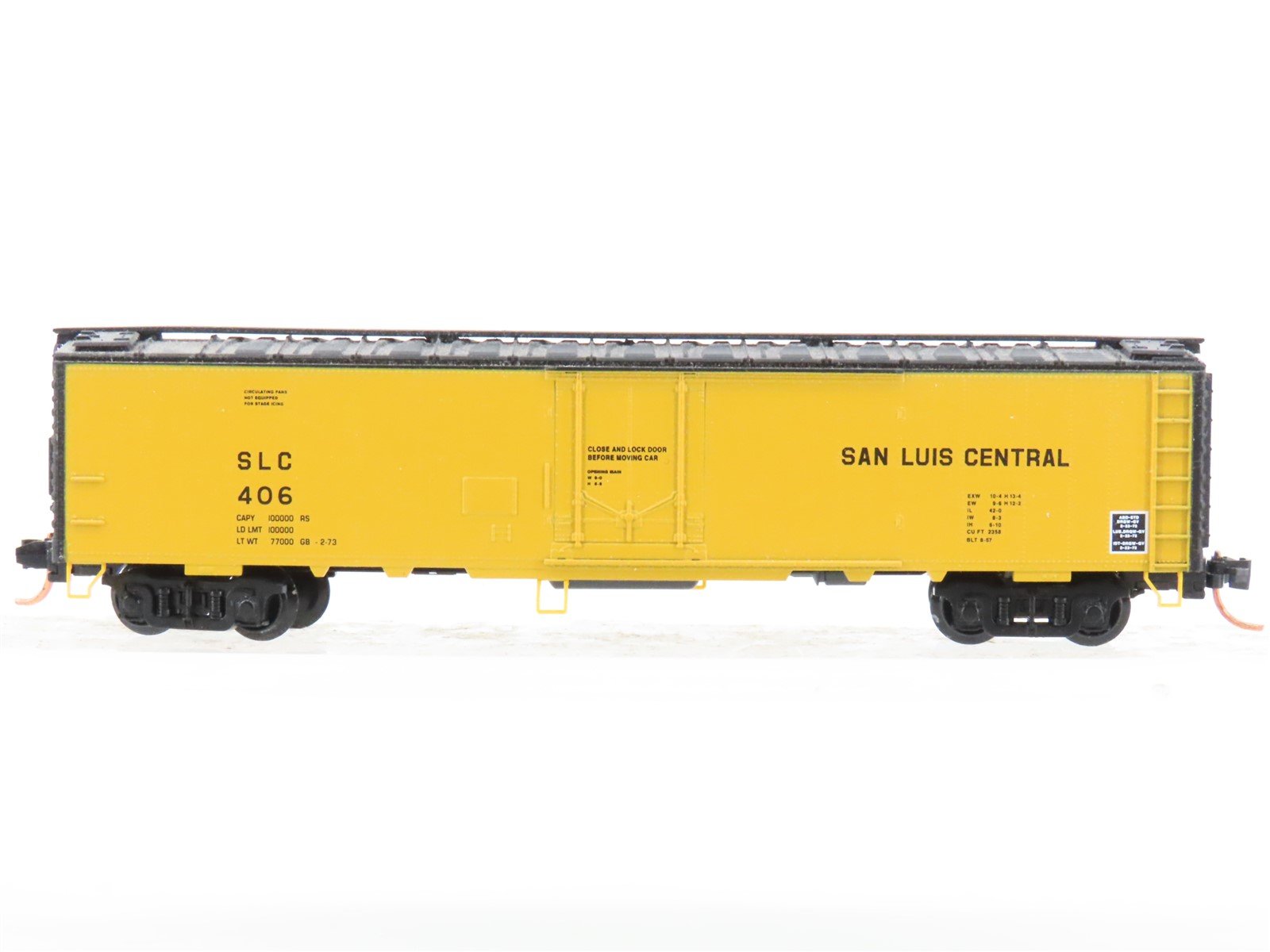 N Scale Micro-Trains MTL SLC San Luis Central 51' Reefer Car #406