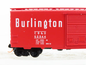 N Scale Micro-Trains MTL CB&Q Burlington 40' Boxcar #62944