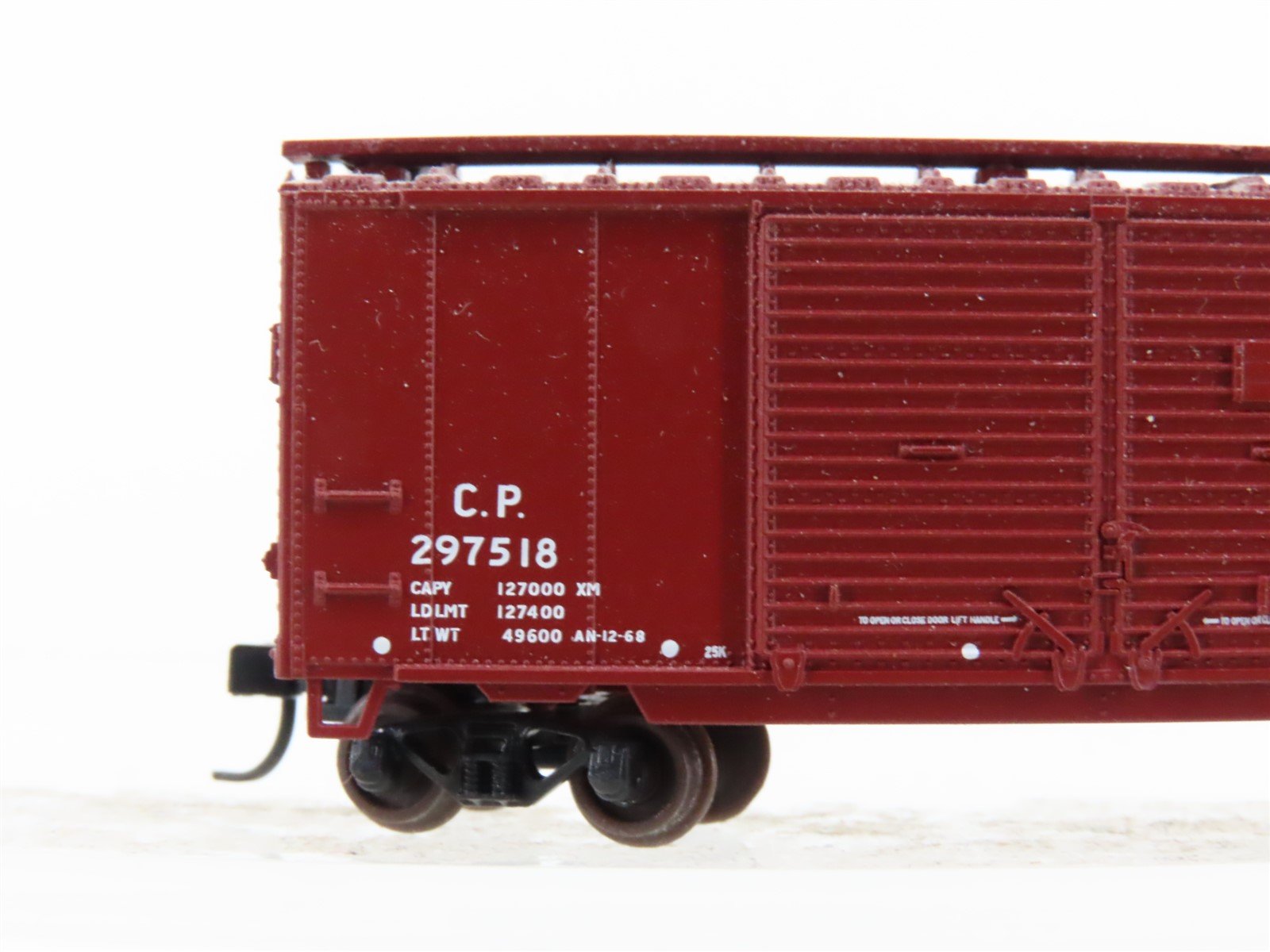 N Scale Atlas CP Canadian Pacific 40' Double Door Boxcar #297518