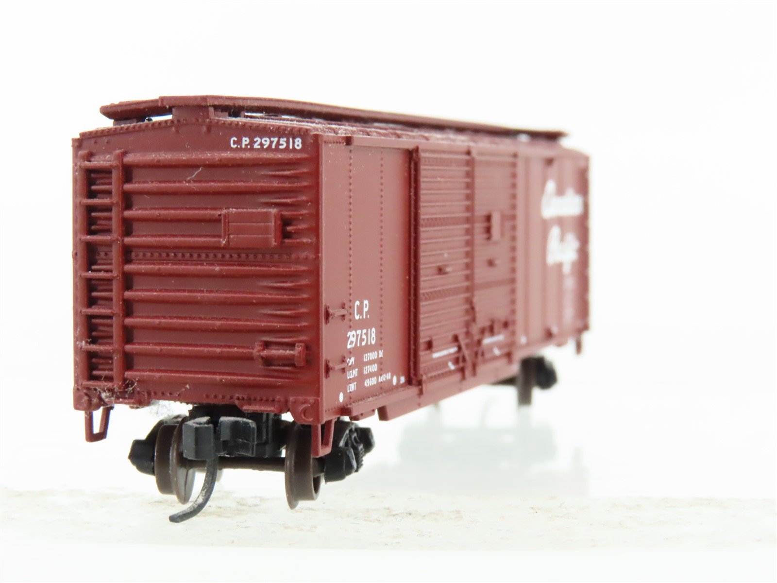 N Scale Atlas CP Canadian Pacific 40' Double Door Boxcar #297518