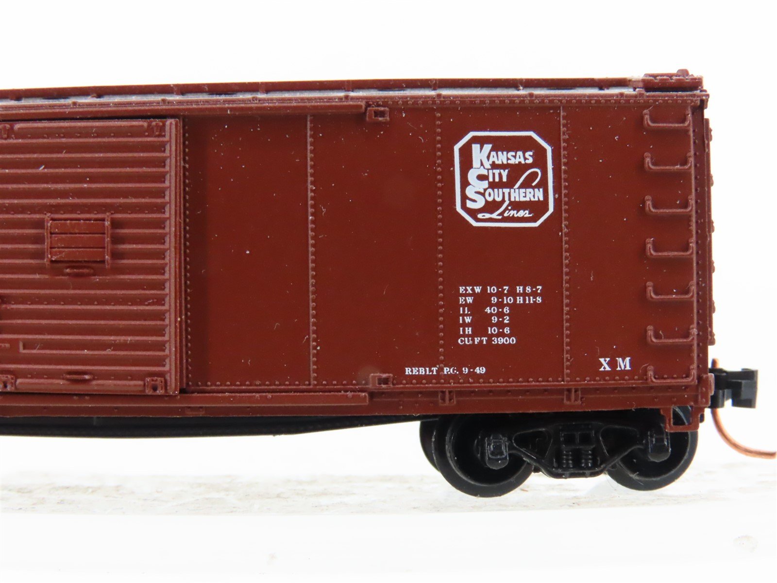N Scale Micro-Trains MTL KCS Kansas City Southern 40' Single Door Boxcar #15599