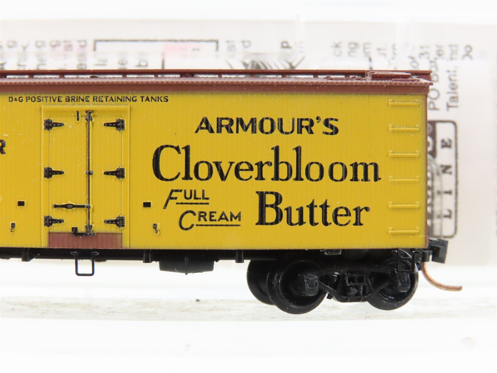 N Scale Micro-Trains MTL 58550 ARLX Armour Reefer 36' Ice Reefer Car #14796