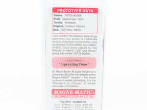 N Scale Micro-Trains MTL 03954120 WAB Wabash 40' Wood Boxcar #74025