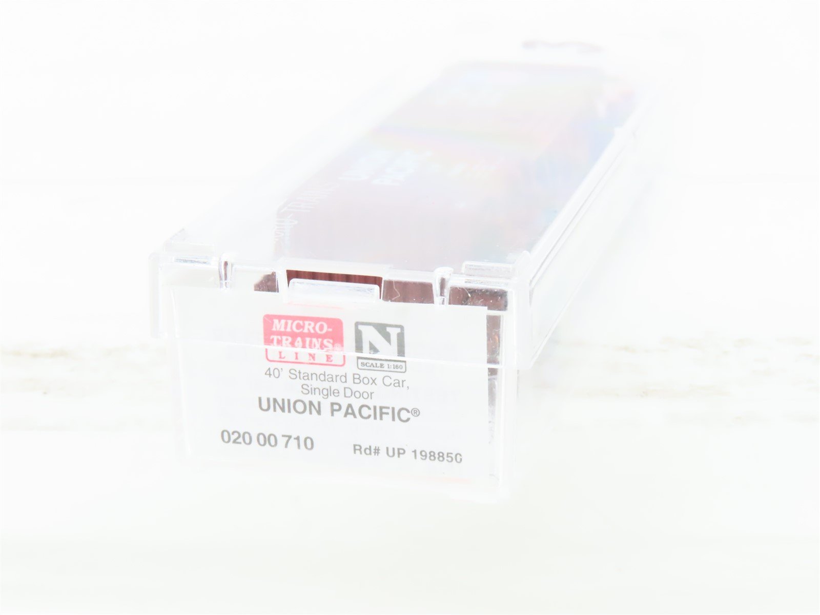 N Scale Micro-Trains MTL 02000710 UP Union Pacific 40' Standard Boxcar #198850
