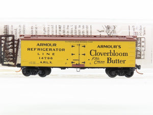 N Scale Micro-Trains MTL 58550 ARLX Armour Reefer 36' Ice Reefer Car #14796