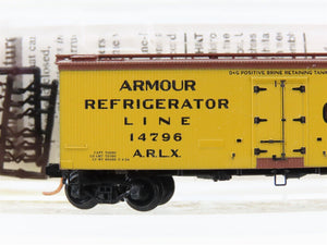 N Scale Micro-Trains MTL 58550 ARLX Armour Reefer 36' Ice Reefer Car #14796