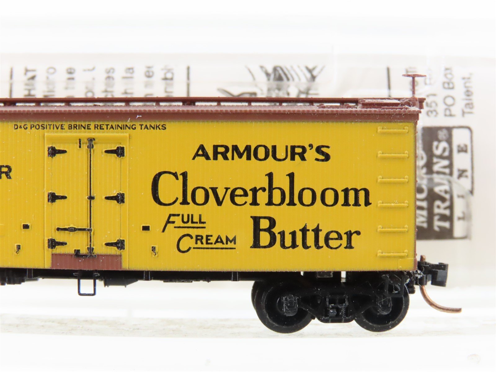 N Scale Micro-Trains MTL 58550 ARLX Armour Reefer 36' Ice Reefer Car #14796