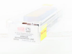 N Scale Micro-Trains MTL 58550 ARLX Armour Reefer 36' Ice Reefer Car #14796