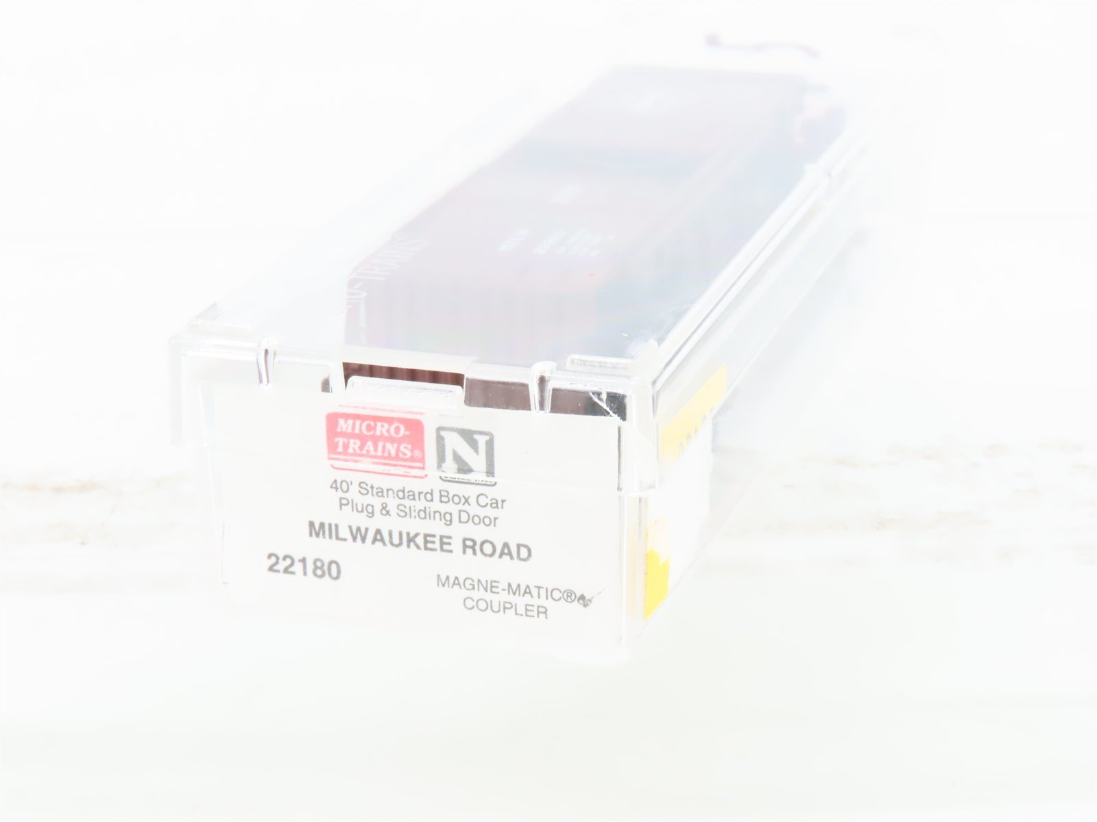 N Scale Micro-Trains MTL 22180 MILW Milwaukee Road 40' Standard Boxcar #29960
