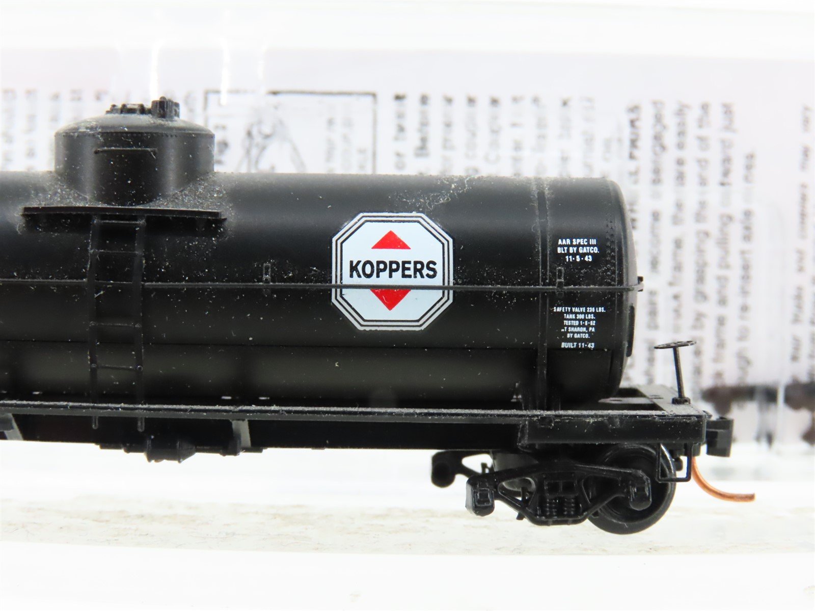 N Scale Micro-Trains 06500670 KPCX Kopper Company Single Dome Tankcar #2105