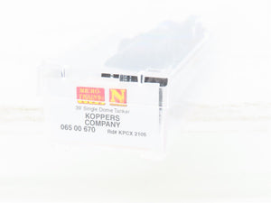 N Scale Micro-Trains 06500670 KPCX Kopper Company Single Dome Tankcar #2105