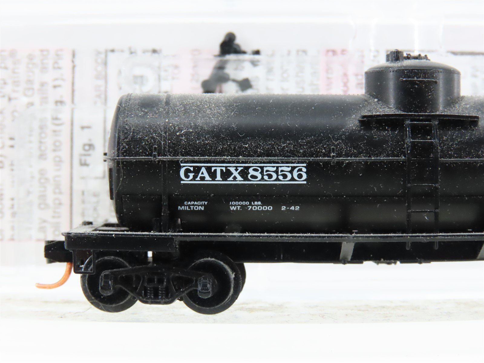 N Scale Micro-Trains MTL 06500600 GATX Leasing 39' Single Dome Tankcar #8556