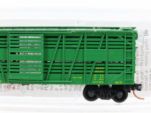 N Scale Micro-Trains MTL 35070 ATSF Santa Fe 40' Despatch Stock Car #68650