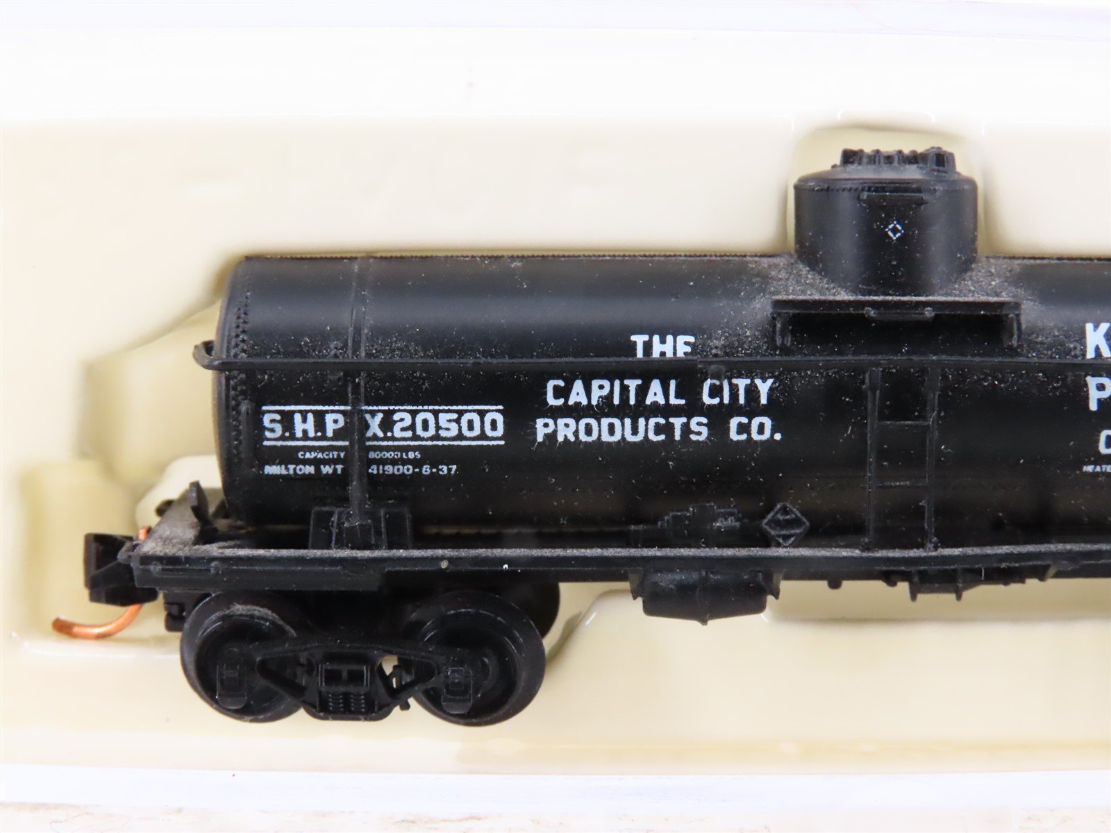 N Scale Brooklyn Loco Works 66319-83 SHPX Kingston Single Dome Tankcar #20500