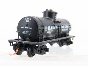 N Scale Brooklyn Loco Works 1123B-B1 AESX Staley Single Dome Tankcar #212