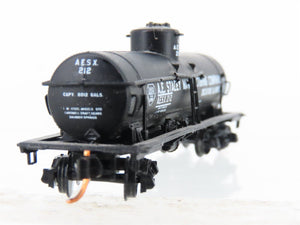 N Scale Brooklyn Loco Works 1123B-B1 AESX Staley Single Dome Tankcar #212