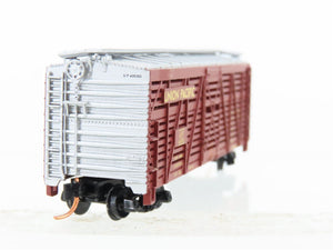 N Scale Atlas 35272 UP Union Pacific 40' Stock Car #42025