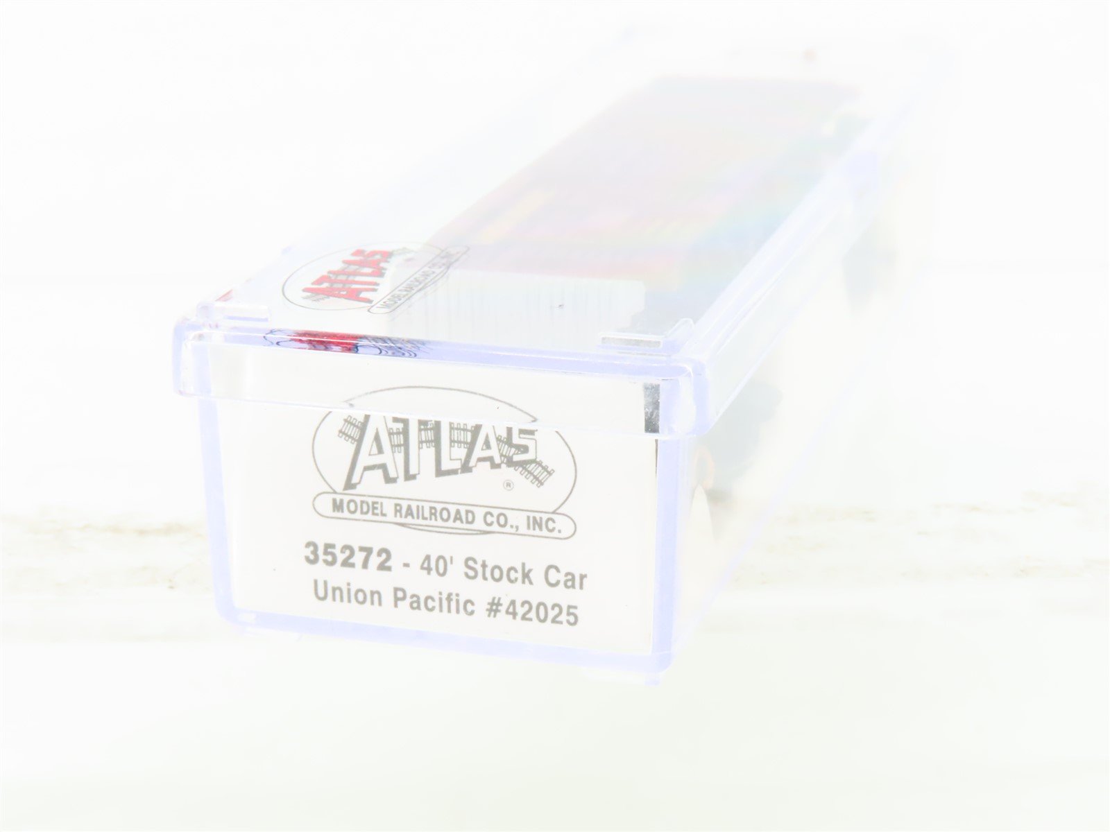 N Scale Atlas 35272 UP Union Pacific 40' Stock Car #42025