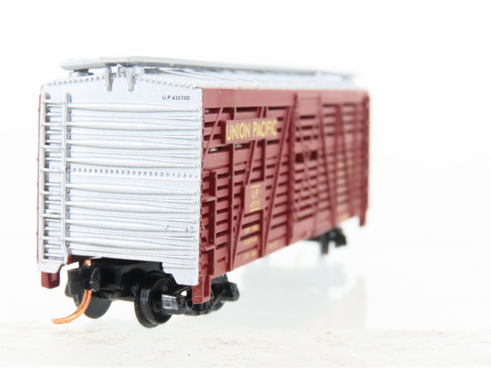 N Scale Atlas 35273 UP Union Pacific 40' Stock Car #42030